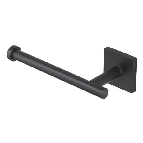 OakBrook Matte Black Toilet Paper Holder