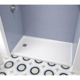 Bootz 4 in. H X 30 in. W X 60 in. L White Shower Base