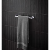 OakBrook Collection Chrome Towel Bar 18 in. L Die Cast Zinc