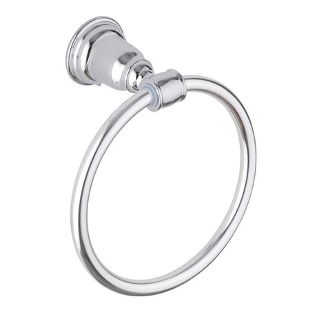 OakBrook Collection Chrome Towel Ring Die Cast Zinc
