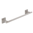 OakBrook Collection Brushed Nickel Towel Bar 18 in. L Die Cast Zinc