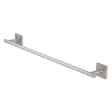 OakBrook Collection Brushed Nickel Towel Bar 24 in. L Die Cast Zinc