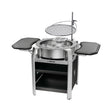FIRE PIT SS RND SLV 57"