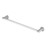 OakBrook Collection Traditional Brushed Nickel Towel Bar 24 in. L Die Cast Zinc