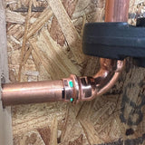 QuickFitting 1/2 in. Press in. X 1/2 in. D Press in. Copper 90 Degree Elbow