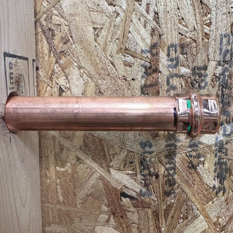 QuickFitting 3/4 in. Press in. Cap in. Copper Cap