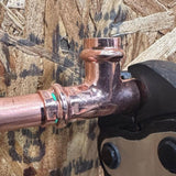 QuickFitting 3/4 in. Press in. X 3/4 in. D Press in. Copper Tee