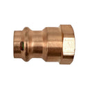QuickFitting 1/2 in. Press in. X 1/2 in. D FNPT in. Copper Adapter