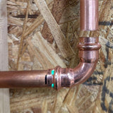 QuickFitting 3/4 in. Press in. X 3/4 in. D Press in. Copper 90 Degree Elbow