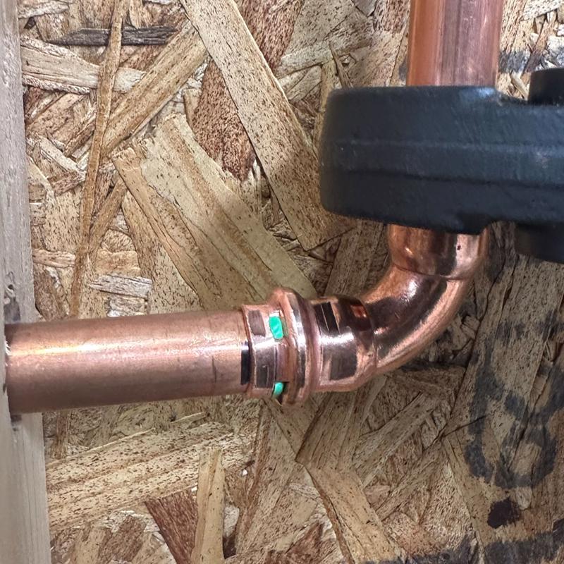 QuickFitting 3/4 in. Press in. X 3/4 in. D Press in. Copper 90 Degree Elbow