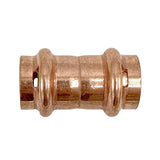QuickFitting 1/2 in. Press in. X 1/2 in. D Press in. Copper Coupling with Stop