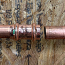 QuickFitting 3/4 in. Press in. X 3/4 in. D Press in. Copper Coupling with Stop