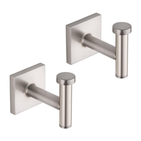 OakBrook Collection Brushed Nickel Bath Hook