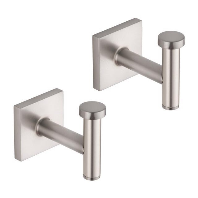 OakBrook Collection Brushed Nickel Bath Hook