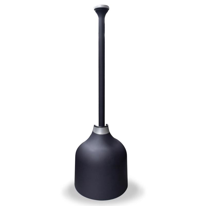Korky Toilet Plunger and Caddy 13.75 in. L X 6 in. D