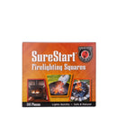 MEECO'S RED DEVIL Surestart® Firelighting Squares Pack of 144 - Quick Lighting for Indoor/Outdoor Fireplaces, Wood Stoves, Pellet Stoves, Campfires, Fire Pits, Smoker Grills, & Pizza Ovens