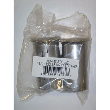 Legend 1-1/2 in. CTS each Stainless Steel Insert Stiffener