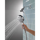 Delta Chrome ABS Plastic 6 settings Handheld Showerhead 1.75 gpm