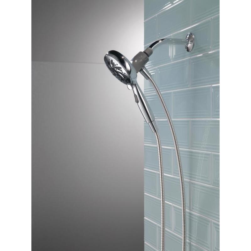 Delta Chrome ABS Plastic 6 settings Handheld Showerhead 1.75 gpm