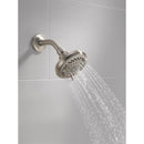 Delta Brushed Nickel Plastic 6 settings Showerhead 1.75 gpm