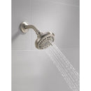 Delta Brushed Nickel Plastic 6 settings Showerhead 1.75 gpm