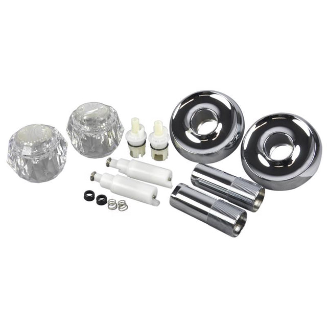 Danco For Delta Chrome Tub and Shower 2-Handle Remodeling Kit