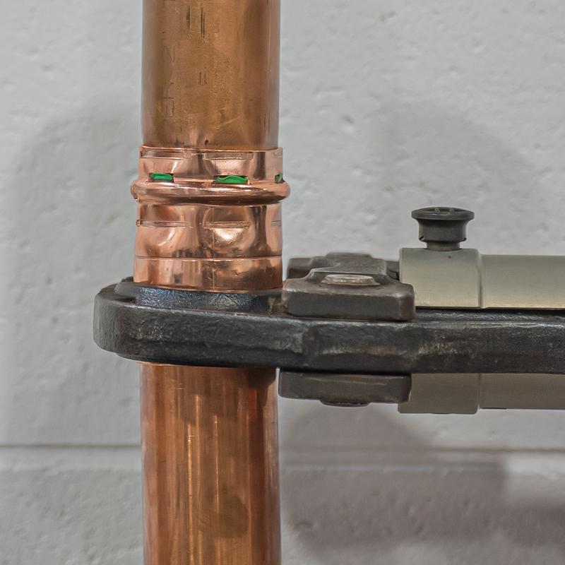 QuickFitting 2 in. Press in. Press in. Copper Coupling with Stop