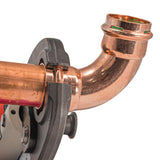 QuickFitting 1-1/4 in. Press in. Press in. Copper 90 Degree Elbow