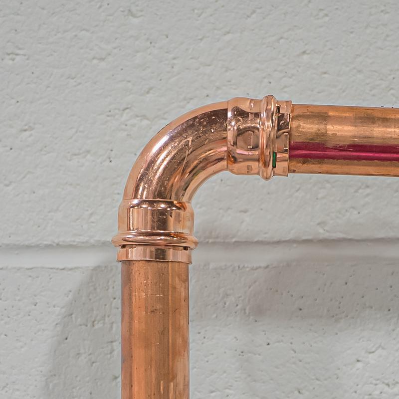 QuickFitting 1-1/4 in. Press in. Press in. Copper 90 Degree Elbow