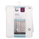 Zenna Home 78 in. H X 70 in. W Frosted Shower Curtain Liner PEVA