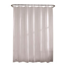 Zenna Home 78 in. H X 70 in. W Frosted Shower Curtain Liner PEVA