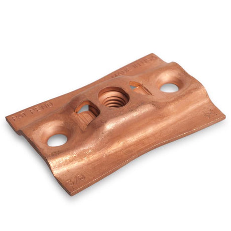 Sioux Chief 3/8 in. Copper Plated Steel Top Plate Connector