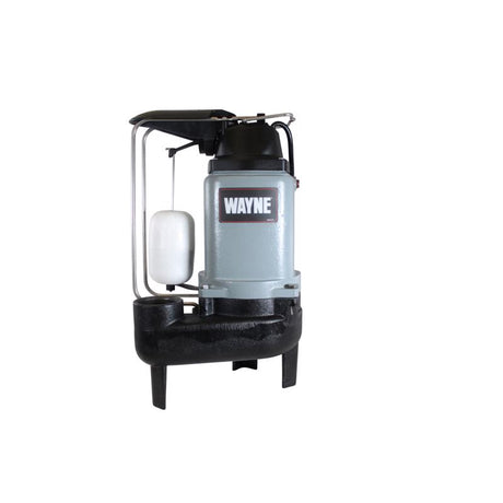 Wayne 1/2 HP 9000 gph Cast Iron Vertical Float Switch Sewage Pump