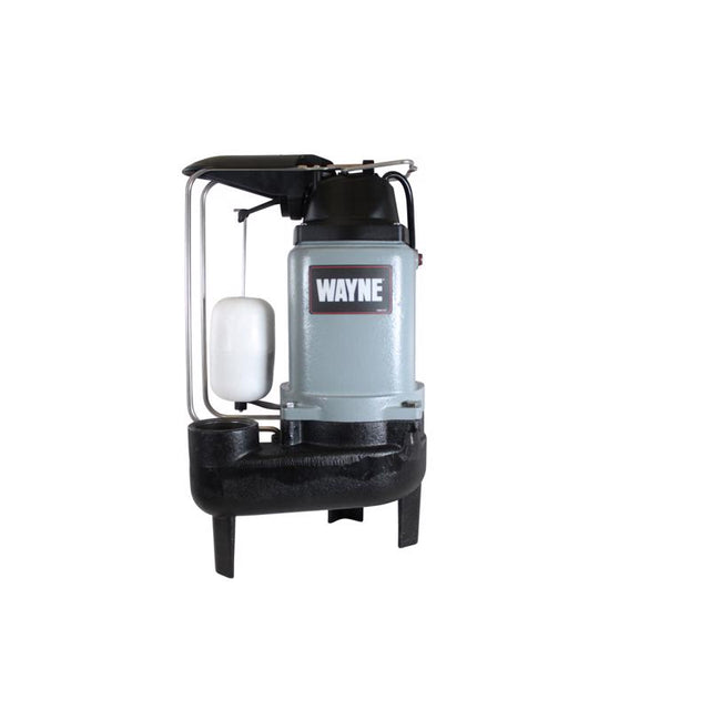 Wayne 1/2 HP 9000 gph Cast Iron Vertical Float Switch Sewage Pump