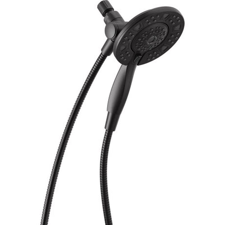 Delta Matte Black 6 settings Showerhead Combo 1.75 gpm