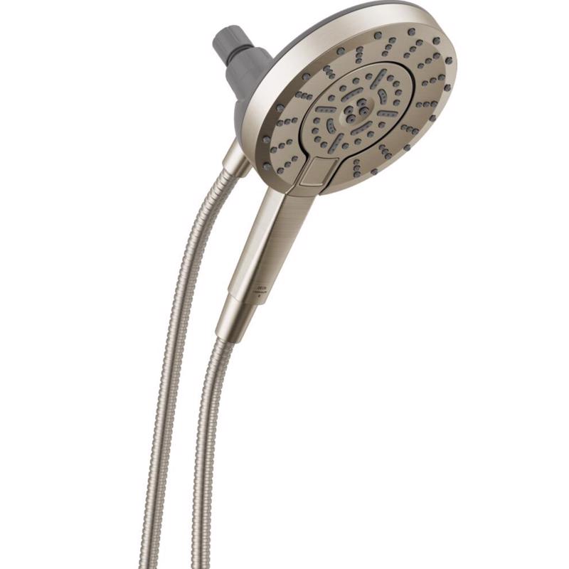 Delta Brushed Nickel 5 settings Showerhead Combo 1.75 gpm