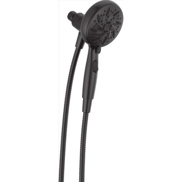 Delta Matte Black 6 settings Handheld Showerhead 1.75 gpm