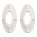 Ace 1/2 in. Plastic SAE Faucet Lock Nut 2 pk