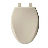 Mayfair by Bemis Affinity Slow Close Elongated Bone Plastic Toilet Seat