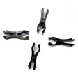 Dial Black Plastic Tube Retainer Clip