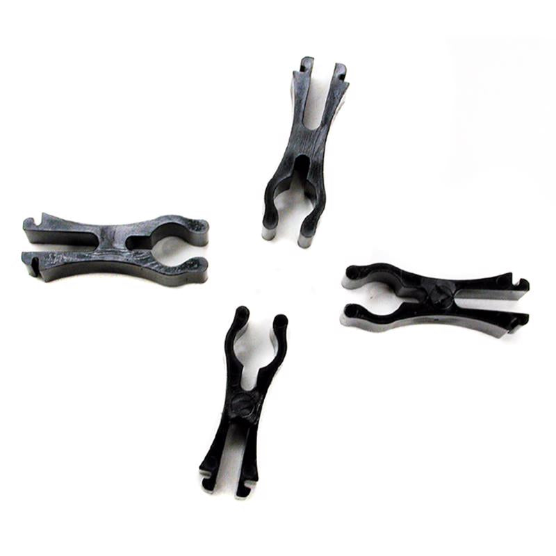Dial Black Plastic Tube Retainer Clip