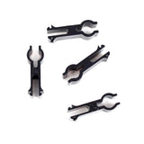 Dial Black Plastic Tube Retainer Clip