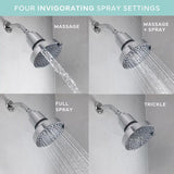 Danco Seventy Chrome 4 settings Showerhead 1.8 gpm