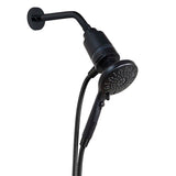 Danco Seventy Matte Black 5 settings Handheld Showerhead 1.8 gpm