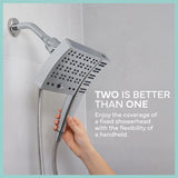 Danco Seventy Chrome 3 settings Showerhead Combo 1.8 gpm