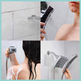 Danco Seventy Matte Black 3 settings Showerhead Combo 1.8 gpm