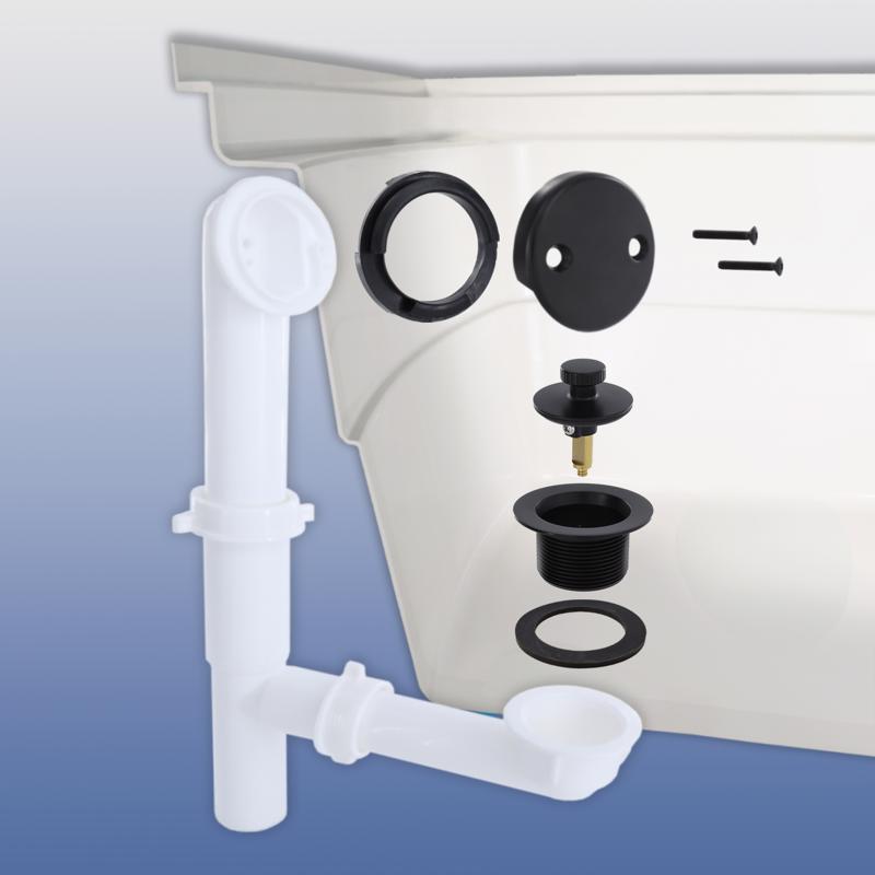 Danco 1-1/2 in. D Plastic Tub Drain Kit