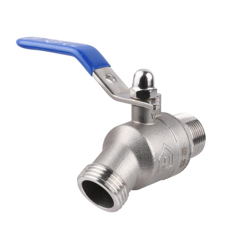 Homewerks 3/4 in. MIP in. X 3/4 in. Garden Hose Thread Stainless Steel Hose Bibb