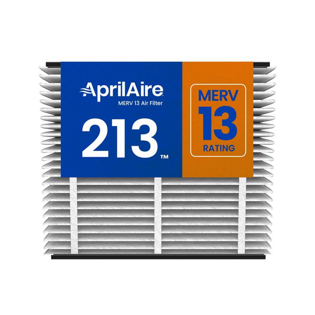 AprilAire 20 in. W X 25 in. H X 4 in. Synthetic Fiber 13 MERV Pleated Air Cleaner Cabinet Air Filter