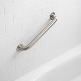 Homewerks Worldwide Brushed Gray Grab Bar Stainless Steel 1-1/2 in. H X 42 in. L